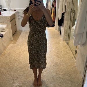 Nili Lotan silk slip dress